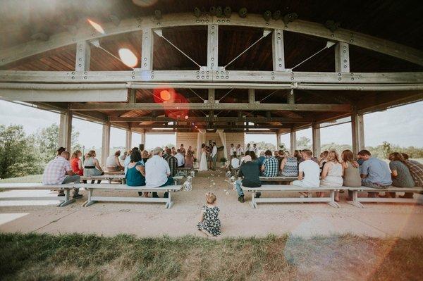 Ceremony at the Pavilion