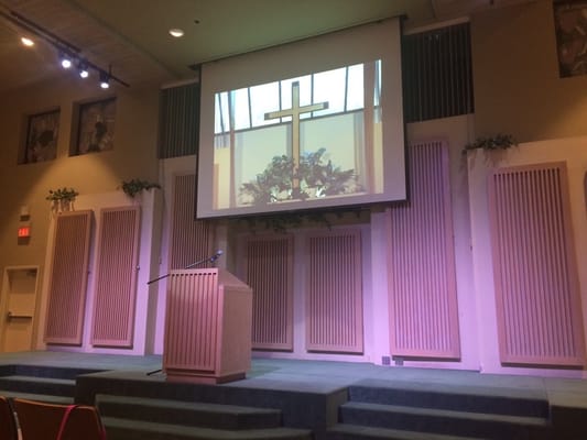 Main sanctuary hall.