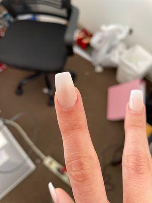 Cut another cuticle