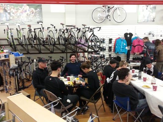 Bicycles, bike fits, repairs and all the accessories a cyclist needs.