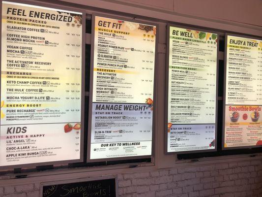 Full Menu w/ Pricing