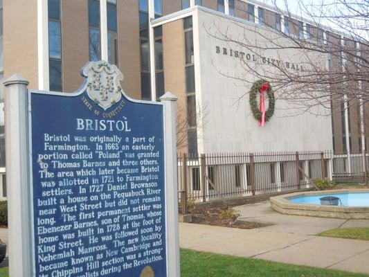 Bristol Historical Marker