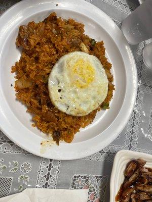 Yummy kimchi fried rice