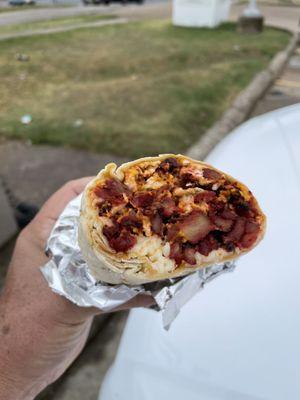 Pastor Breakfast Burrito