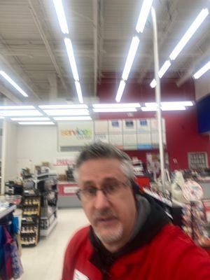 Smacked my phone out of my hands! OfficeMax employees will lay their hands on you first for no unprovoked reason, be warned!!