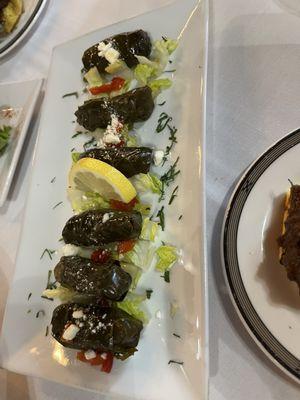 Grape leaves