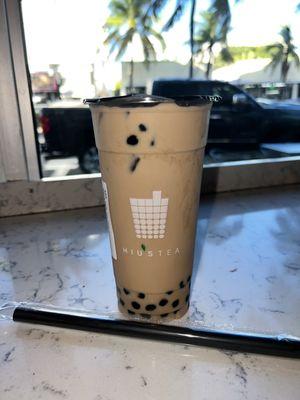 Miu's Milk Tea with boba