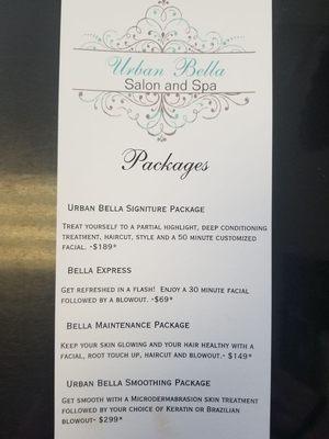 Salon packages