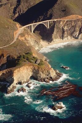 A beautiful shot of the Bixby Bridge by one of our flight instructors.