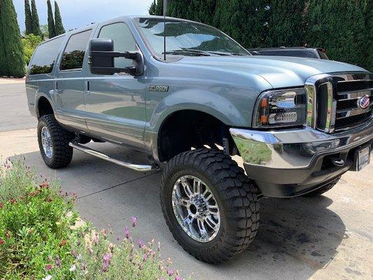 Update Ford Excursions and F250's