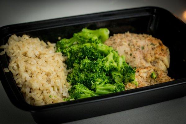 Buttermilk Chicken Broccoli and Rice