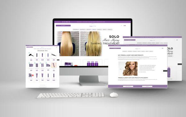 Health & Beauty web design