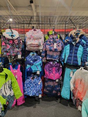 Kid's coats. Great selection.