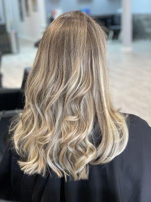 Balayage Blonde Hair.