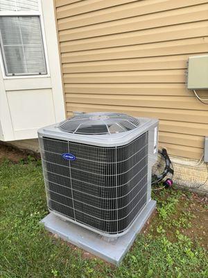 New condenser unit