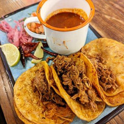 Birria tacos