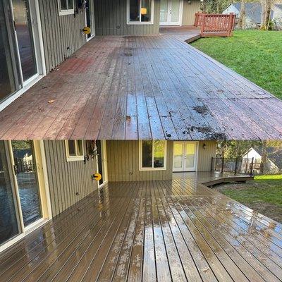 Trex deck install west linn