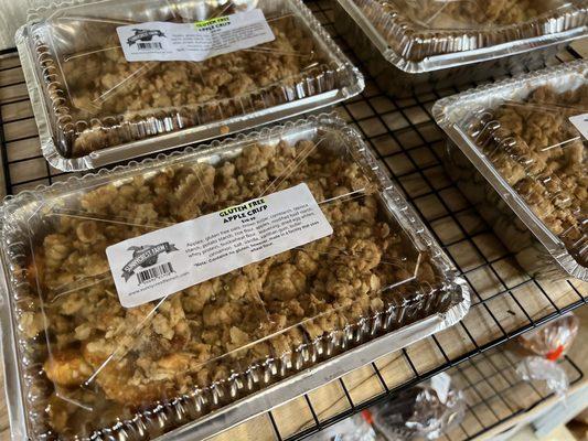 Gluten free apple crisp!