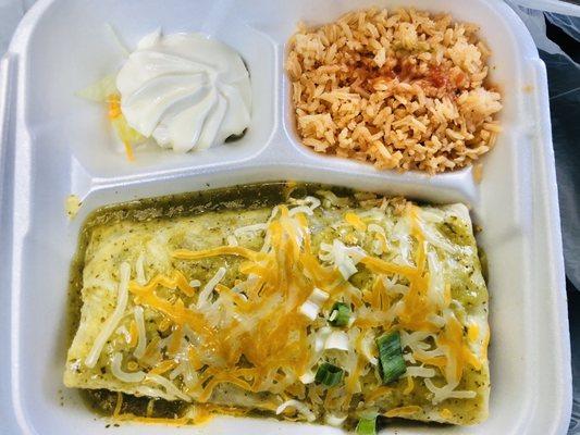 Chile Verde Burrito