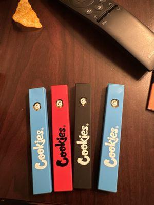 4 cookies disposable cartridges