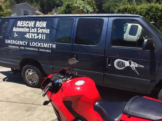 Lots keys to my bike. Several other locksmith said they could not due it. Happy Ron took good care of me.