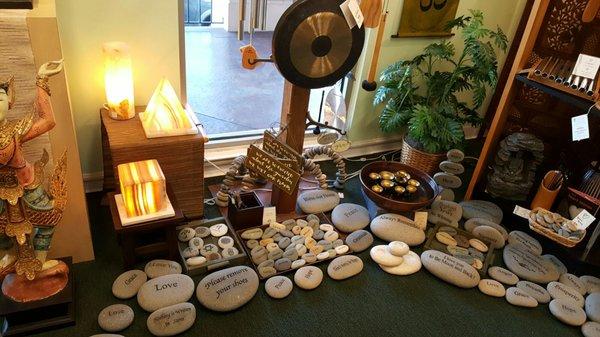 Loved the selection of Woodstock chimes & stones @ Elysian Fields!!