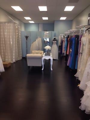 Inside Long's Bridal & Alterations