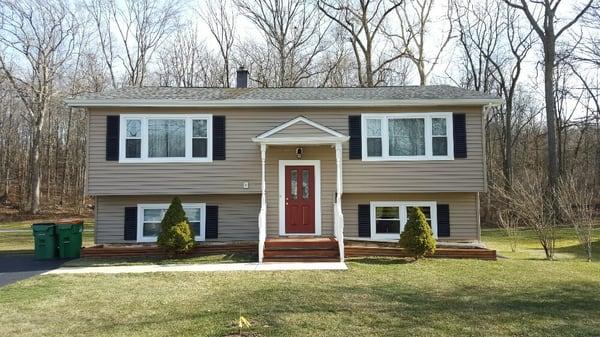 Wappingers Falls home after new windows, siding and a door