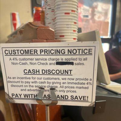 Customer pricing