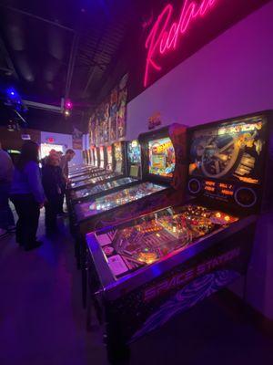 Pinball wall