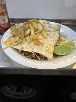 Quesadilla al pastor