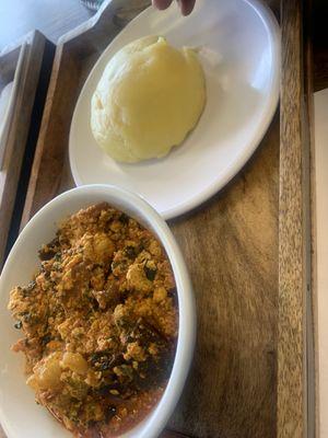 Fufu and Egusi