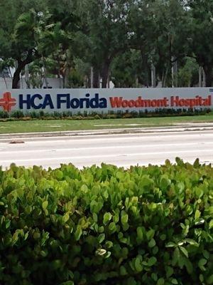 Located across the street from HCA Woodmont Hospital, Tamarac, Florida.