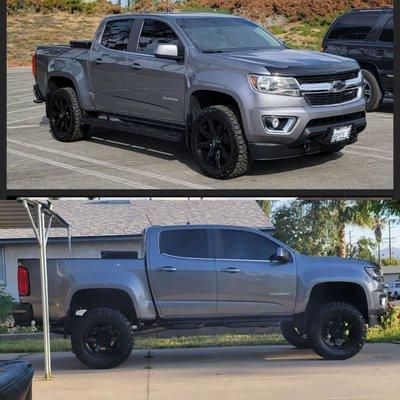 This is my.....Lifted Chevy Colorado from Liberty off-road, Thank you Brian Young.