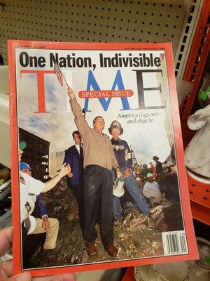 Vintage magazine from 9/11.