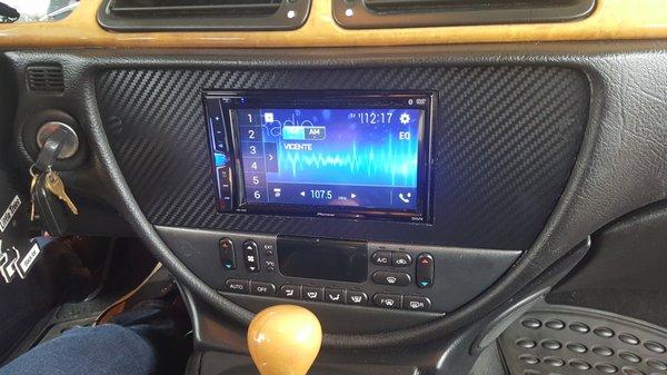 upgrade of  Head unit  with custom kit