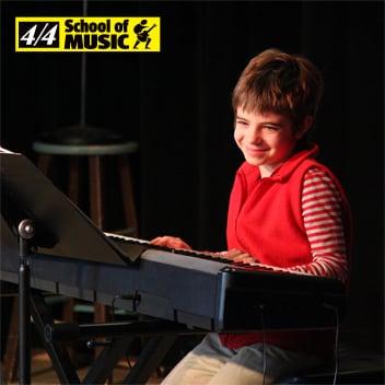 Keyboard Lessons at 4/4 School of Music in McKinney, Washington