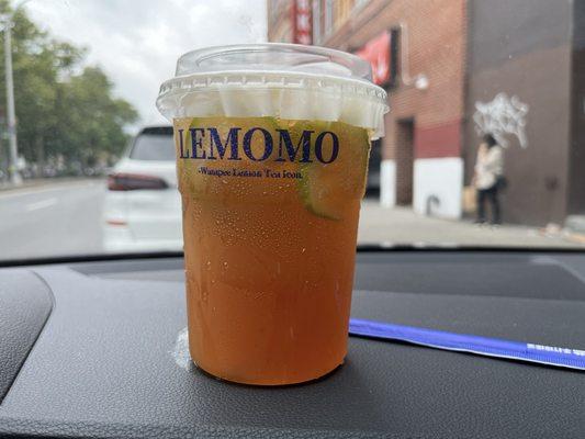 Yashi oolong lemon tea