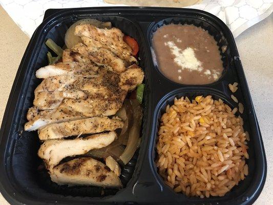 Chicken Fajitas To-go