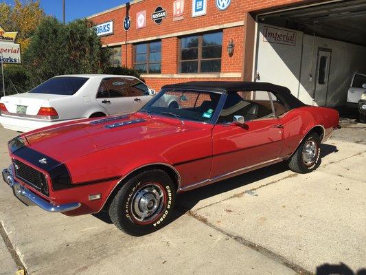 1968 Camaro restoration