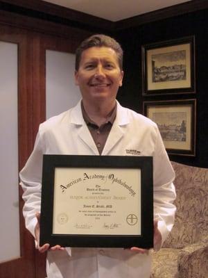 Congrats to Dr. Stahl on winning the Senior Achievement Award from the American Academy of Ophthalmology!