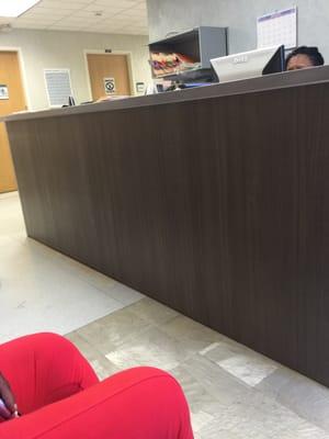 Been sitting here in podiatry for over 1hr.