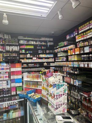 All the vape products you need are in here!