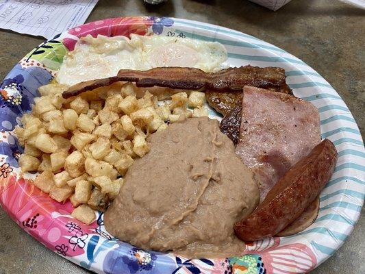 Grand Canyon breakfast!