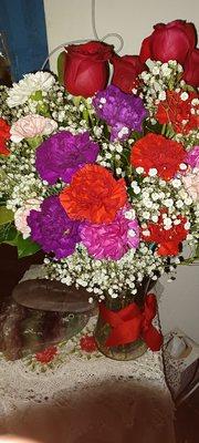 Beautiful bouquet for my special Angel Katrina