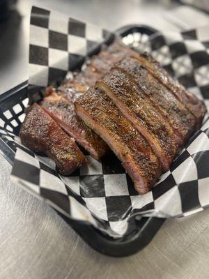 St. Louis ribs-available every Wednesday for $19.99 with 2 sides