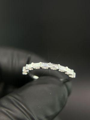 Diamond wedding bands