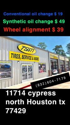 Four wheel alignment for $ 39 dollars!!! Uffffff Nice price!