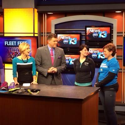 Coach Shawna:  spreading the importance of runners safety as Spring is coming up!