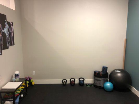 Rehab Exercise Area